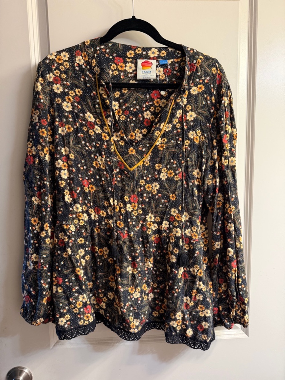 FARM Rio Sayen Peasant Top